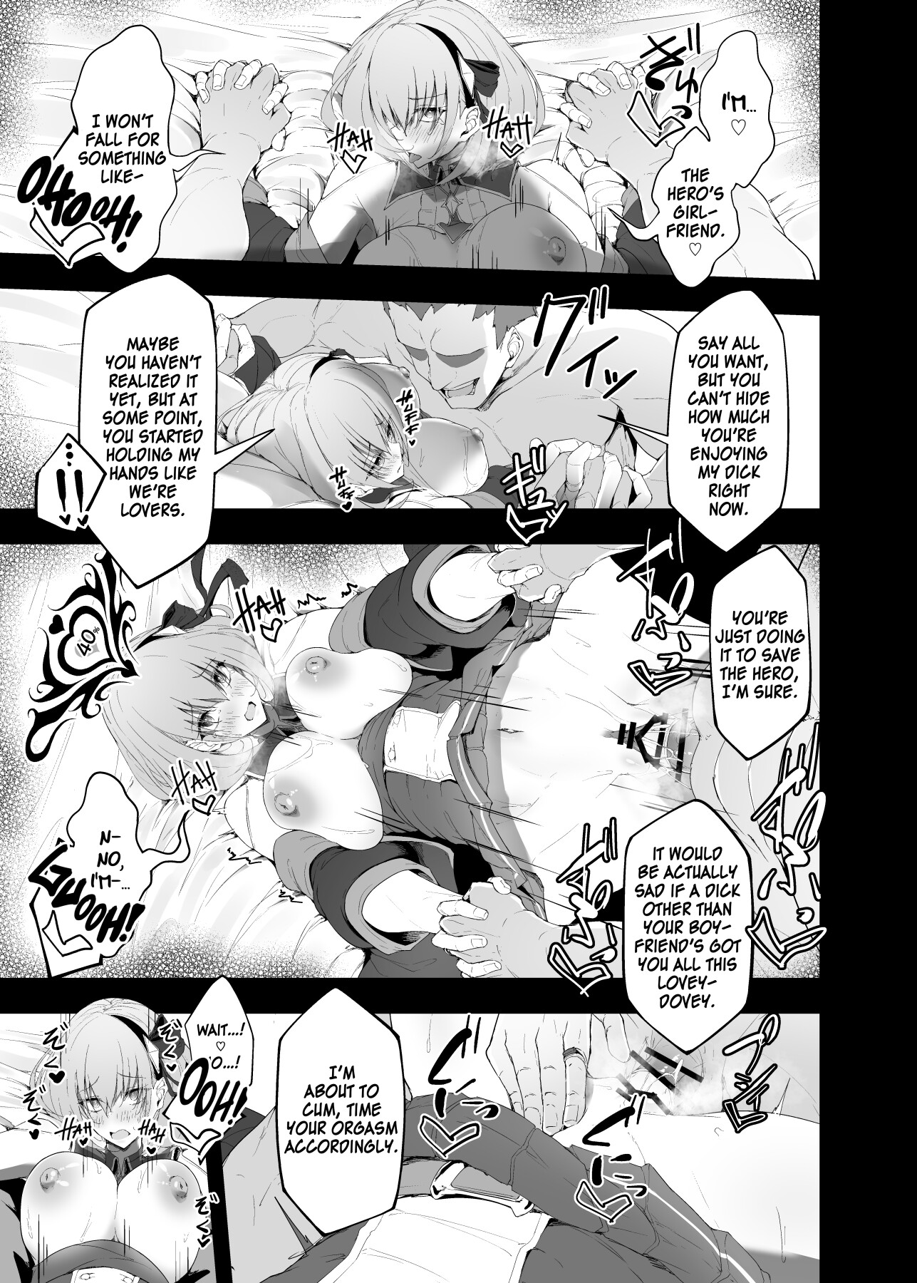 Hentai Manga Comic-The Hero's Girlfriend Gets NTR'd-Read-44
